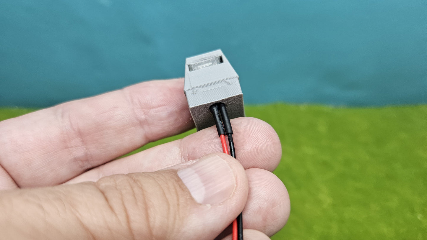 Radarfalle Blitzer Anhänger - optional mit roter Blink LED