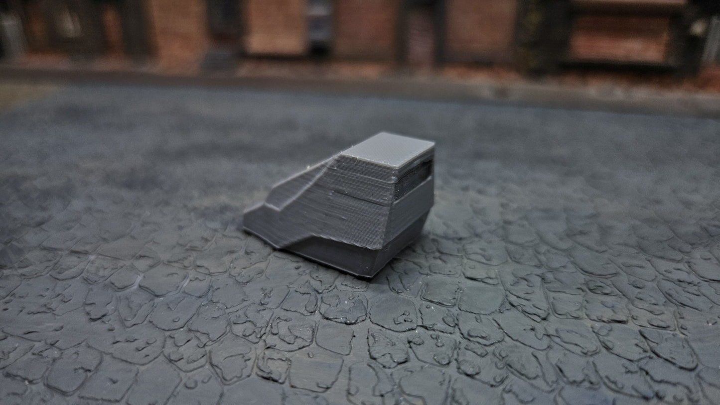 Radarfalle Blitzer Anhänger - optional mit roter Blink LED