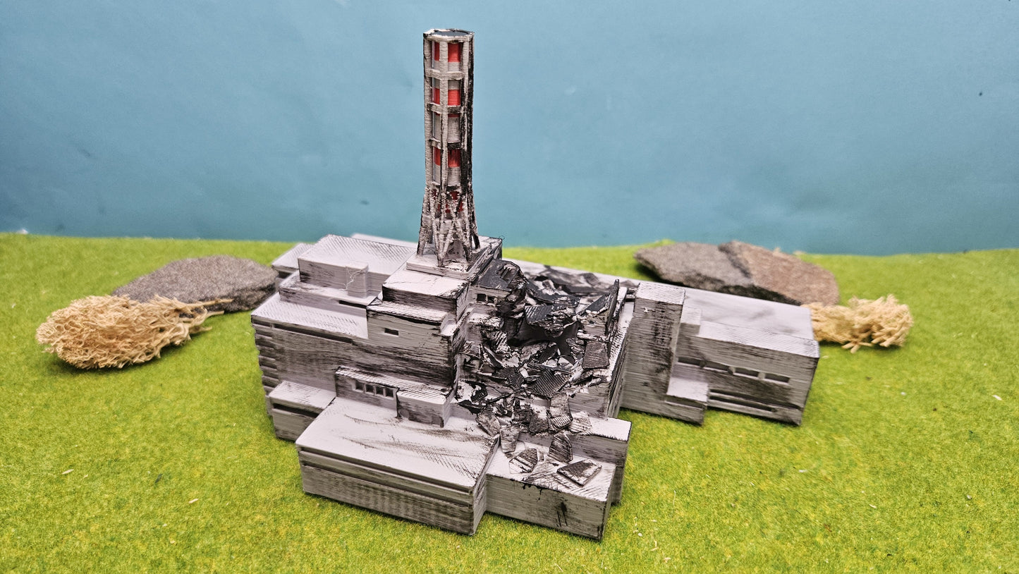 Chernobyl Nuclear Plant Tschernobyl Atomkraftwerk Katastrophe 1986 Premiummodell