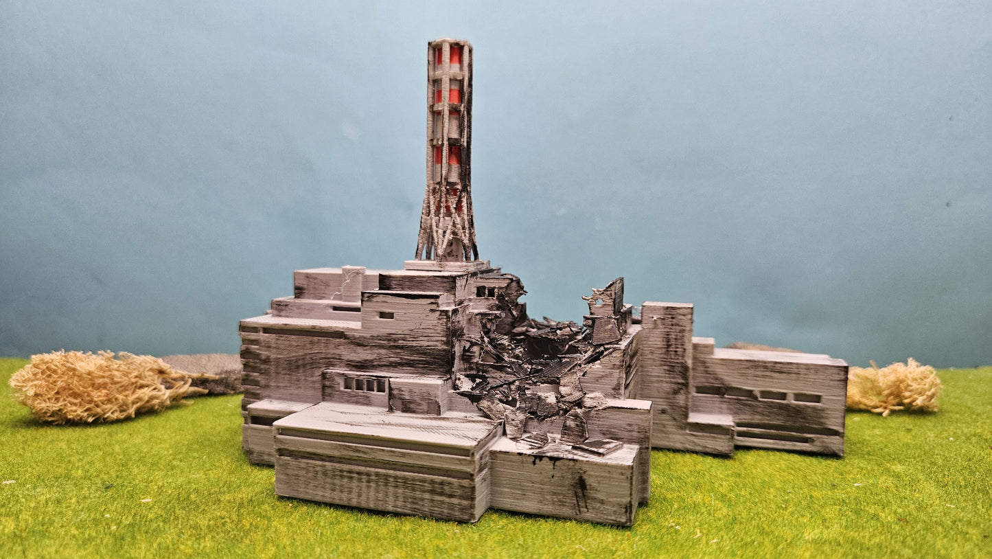 Chernobyl Nuclear Plant Tschernobyl Atomkraftwerk Katastrophe 1986 Premiummodell