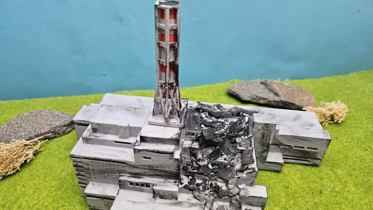 Chernobyl Nuclear Plant Tschernobyl Atomkraftwerk Katastrophe 1986 Premiummodell
