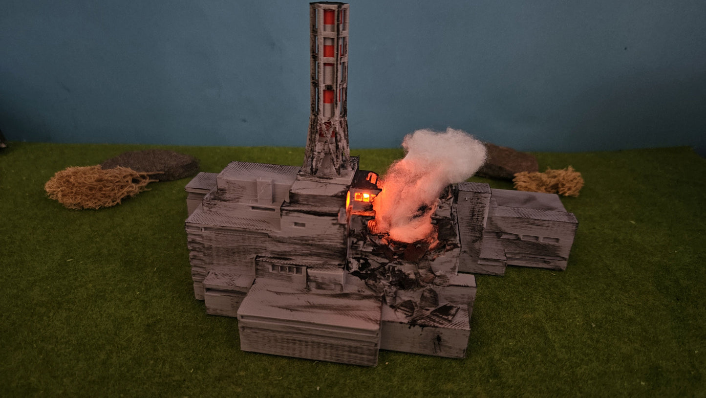 Chernobyl Nuclear Plant Tschernobyl Atomkraftwerk Katastrophe 1986 Premiummodell