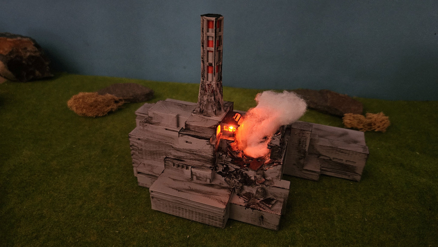 Chernobyl Nuclear Plant Tschernobyl Atomkraftwerk Katastrophe 1986 Premiummodell