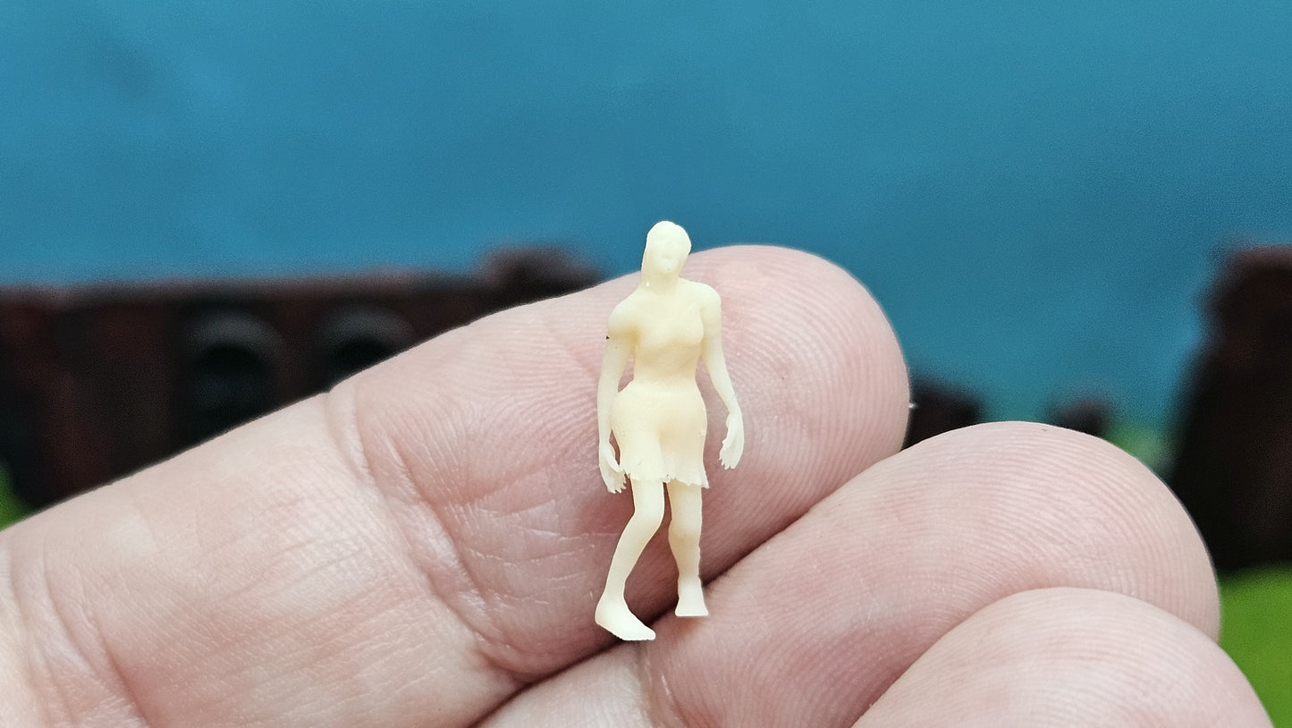 7x Zombie Set / Untote aus Resin