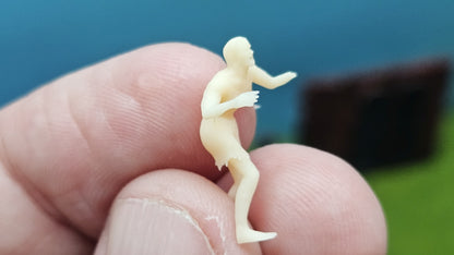 7x Zombie Set / Untote aus Resin