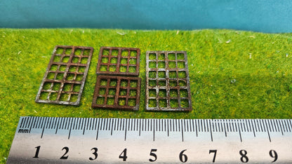 Diverse Fenster Sets für H0 (1:87) Gebäude, Häuser usw.