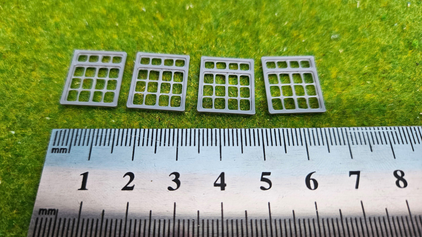 Diverse Fenster Sets für H0 (1:87) Gebäude, Häuser usw.