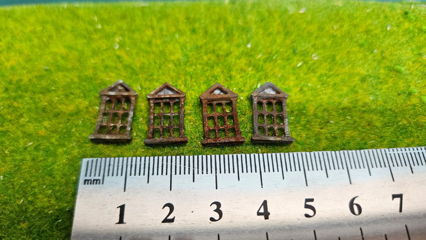 Diverse Fenster Sets für H0 (1:87) Gebäude, Häuser usw.
