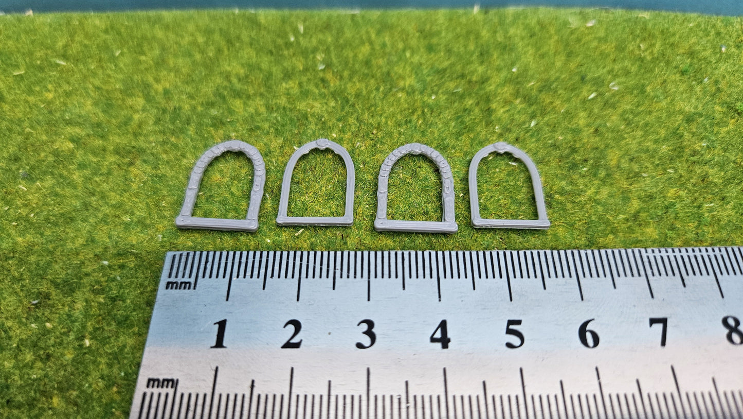 Diverse Fenster Sets für H0 (1:87) Gebäude, Häuser usw.