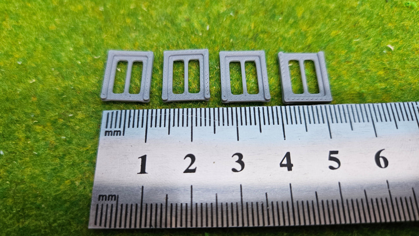 Diverse Fenster Sets für H0 (1:87) Gebäude, Häuser usw.