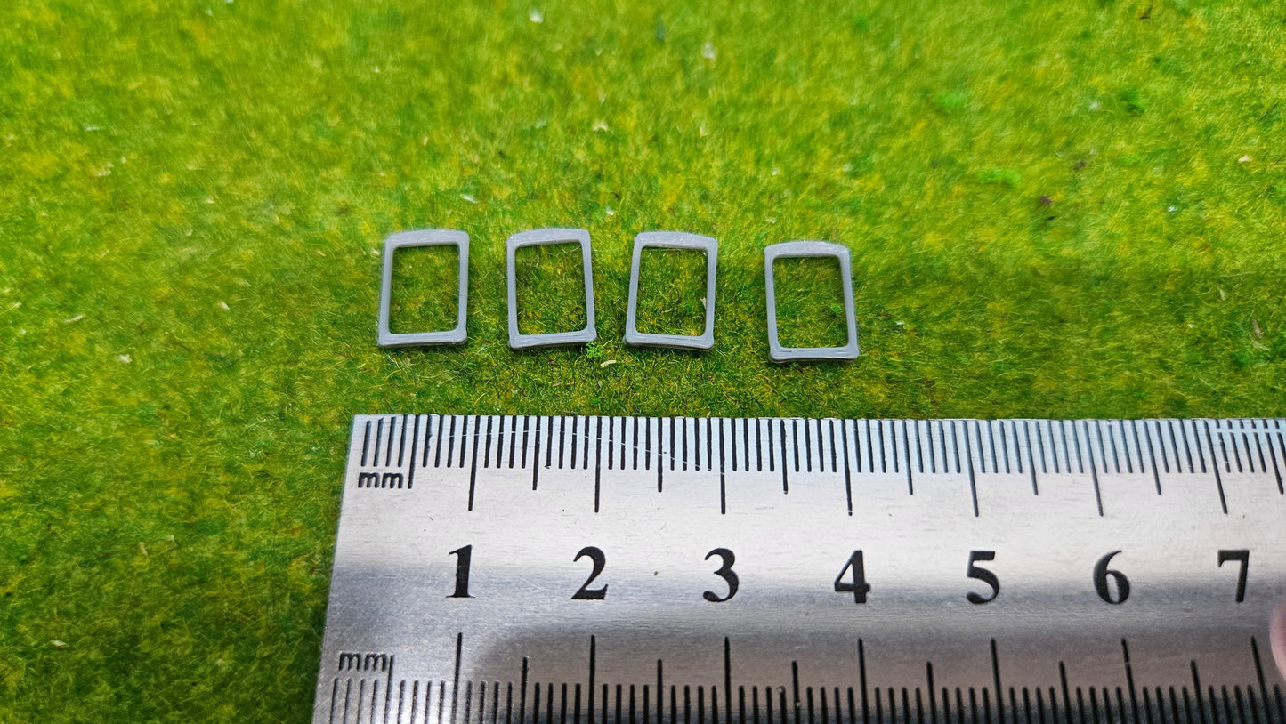 Diverse Fenster Sets für H0 (1:87) Gebäude, Häuser usw.