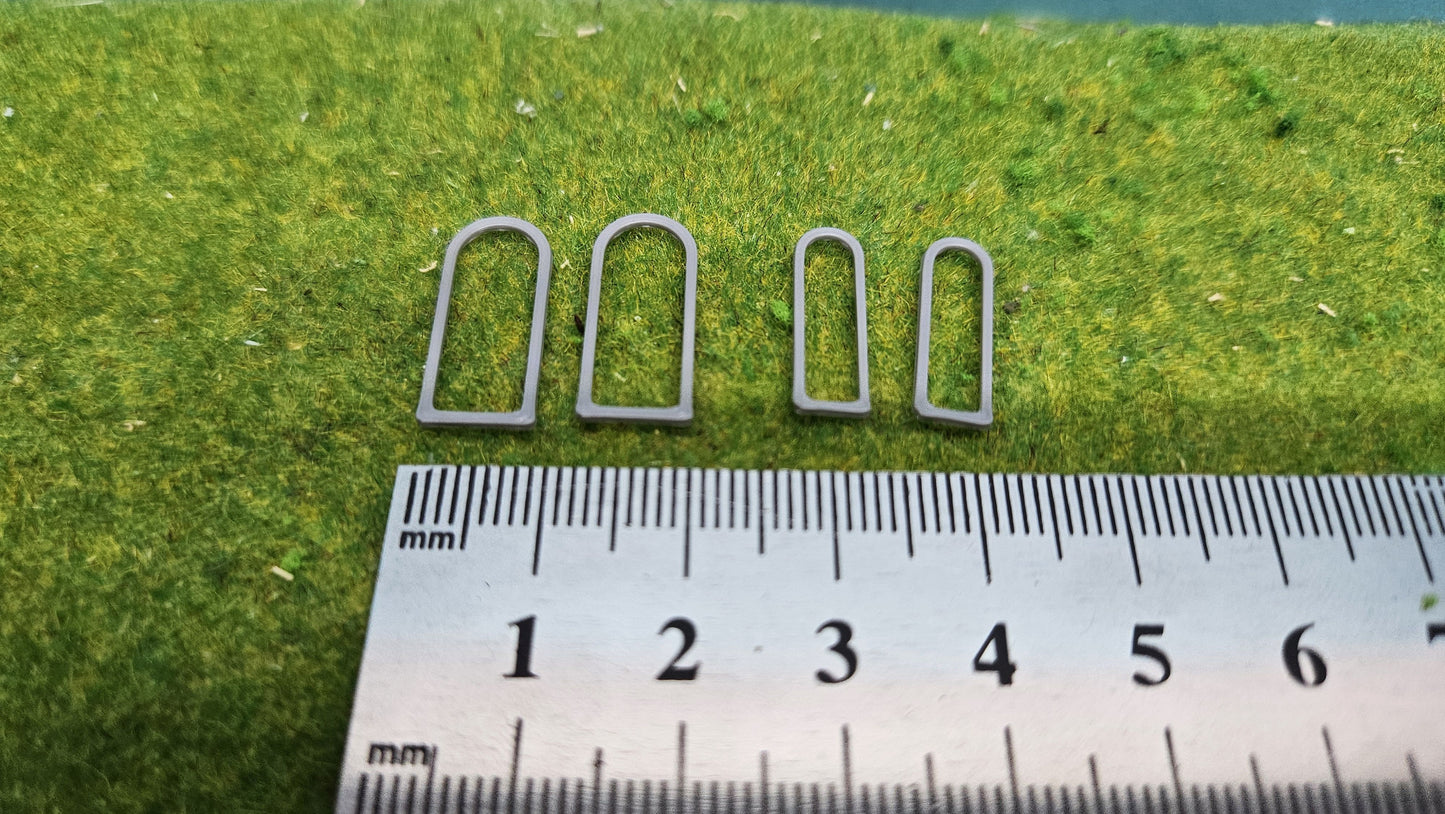 Diverse Fenster Sets für H0 (1:87) Gebäude, Häuser usw.