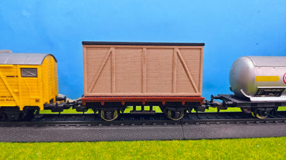 Ladegut „Große Holz-Transportkiste“ für Tiefladewagen