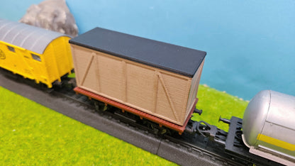 Ladegut „Große Holz-Transportkiste“ für Tiefladewagen