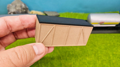 Ladegut „Große Holz-Transportkiste“ für Tiefladewagen