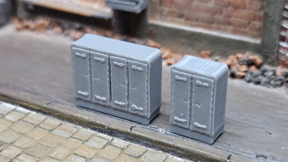 2x / 4x Verteilerkasten Telefonkasten Strom Schaltschrank Set