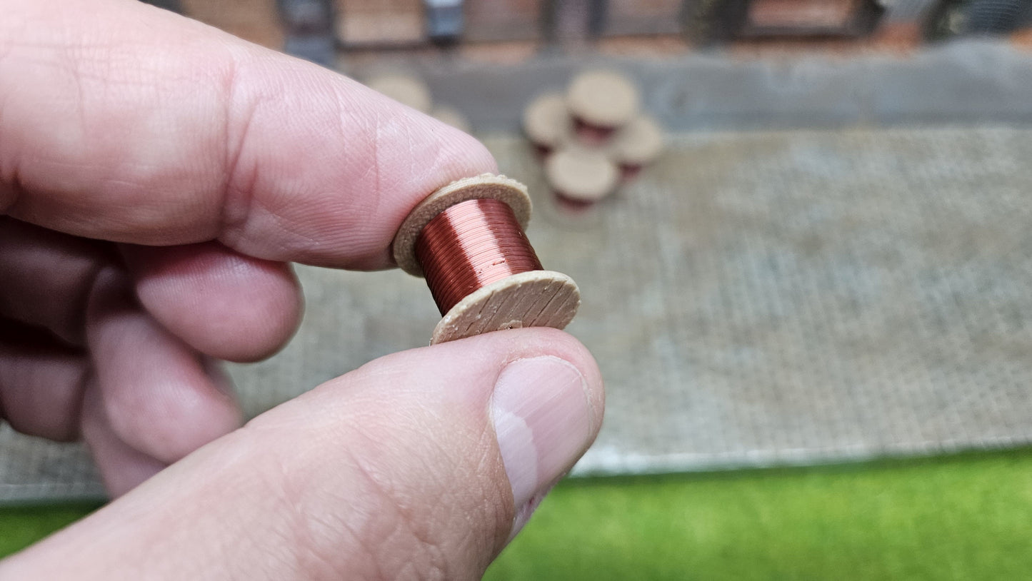 1x oder 4x Kabeltrommel "Kupfer" als Ladegut