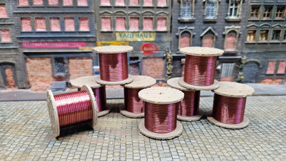 1x oder 4x Kabeltrommel "Kupfer" als Ladegut