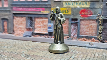 "Jesus" Metallstatue Denkmal Bronze Kupfer - passt zu diversen Maßstäben