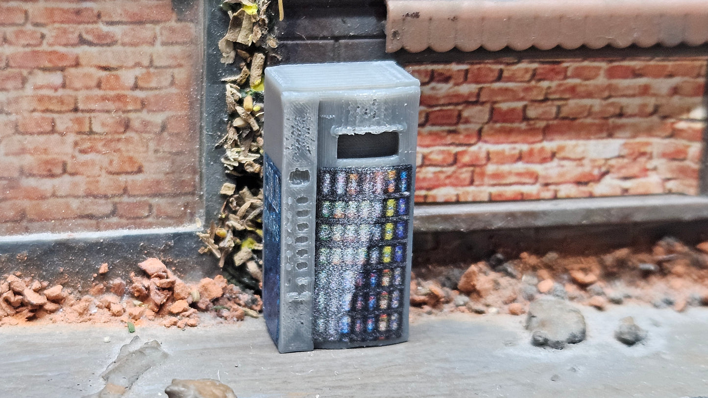 Getränkeautomat Verkaufsautomat inkl. Aufkleber für Spur H0