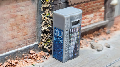 Getränkeautomat Verkaufsautomat inkl. Aufkleber für Spur H0