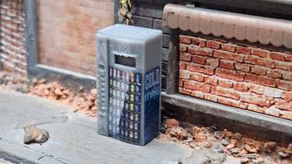 Getränkeautomat Verkaufsautomat inkl. Aufkleber für Spur H0