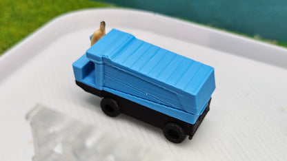 Zamboni / Eishockey-Eisflächenpflegefahrzeug 1:87 (H0) oder 1:160 (Spur N)