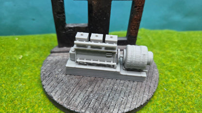 Lokomotivmotor  Motor Ladegut Eisenbahn Werkstatt