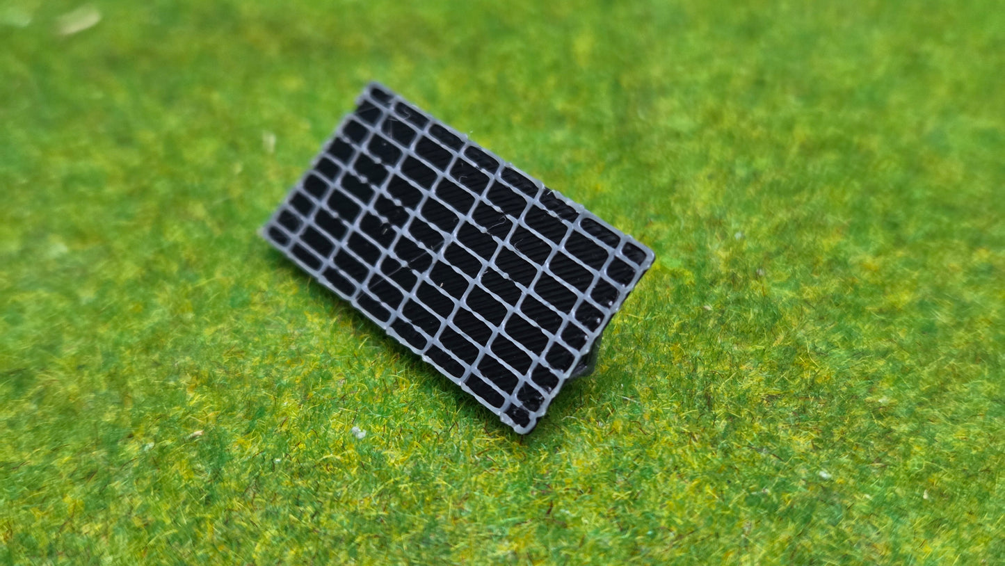 5x PV Solarmodule auf Ständer für Flachdach Photovoltaik Bausatz Solar