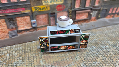 Kirmesbude "Coffee Shop" Buden Kirmes Stand Kaffee