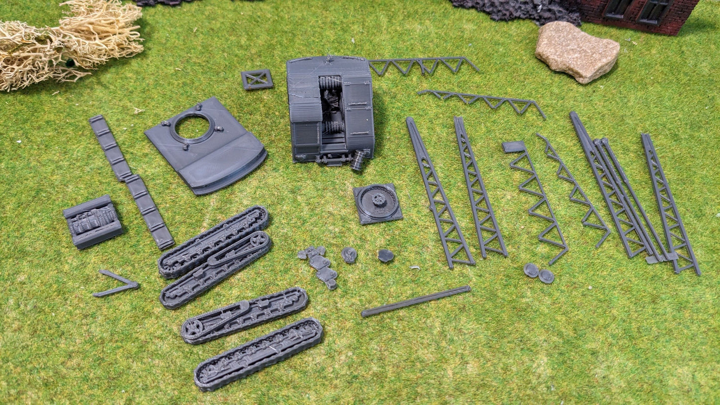 Britischer 22-RB WW2 Lastenkran