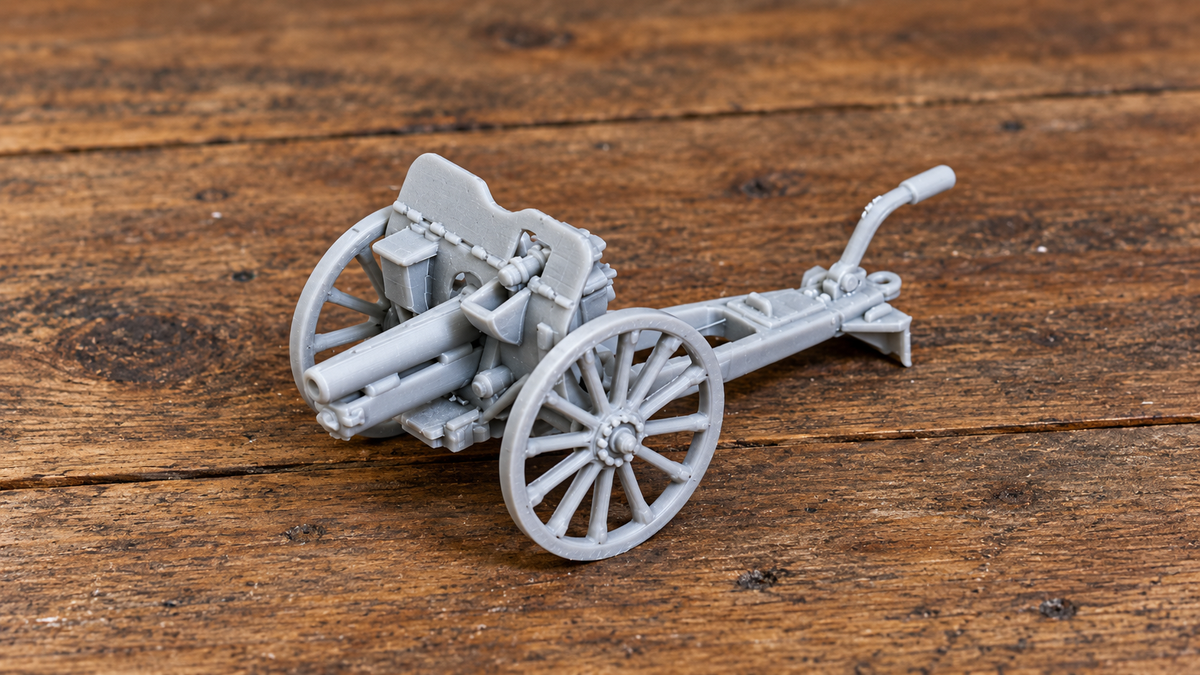 4.5-inch QF Field Howitzer - britische Feldhaubitze