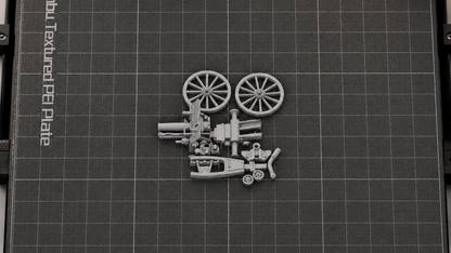 4.5-inch QF Field Howitzer - britische Feldhaubitze