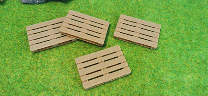 Europaletten aus Echtholzfilament als Ladegut oder Industriedeko