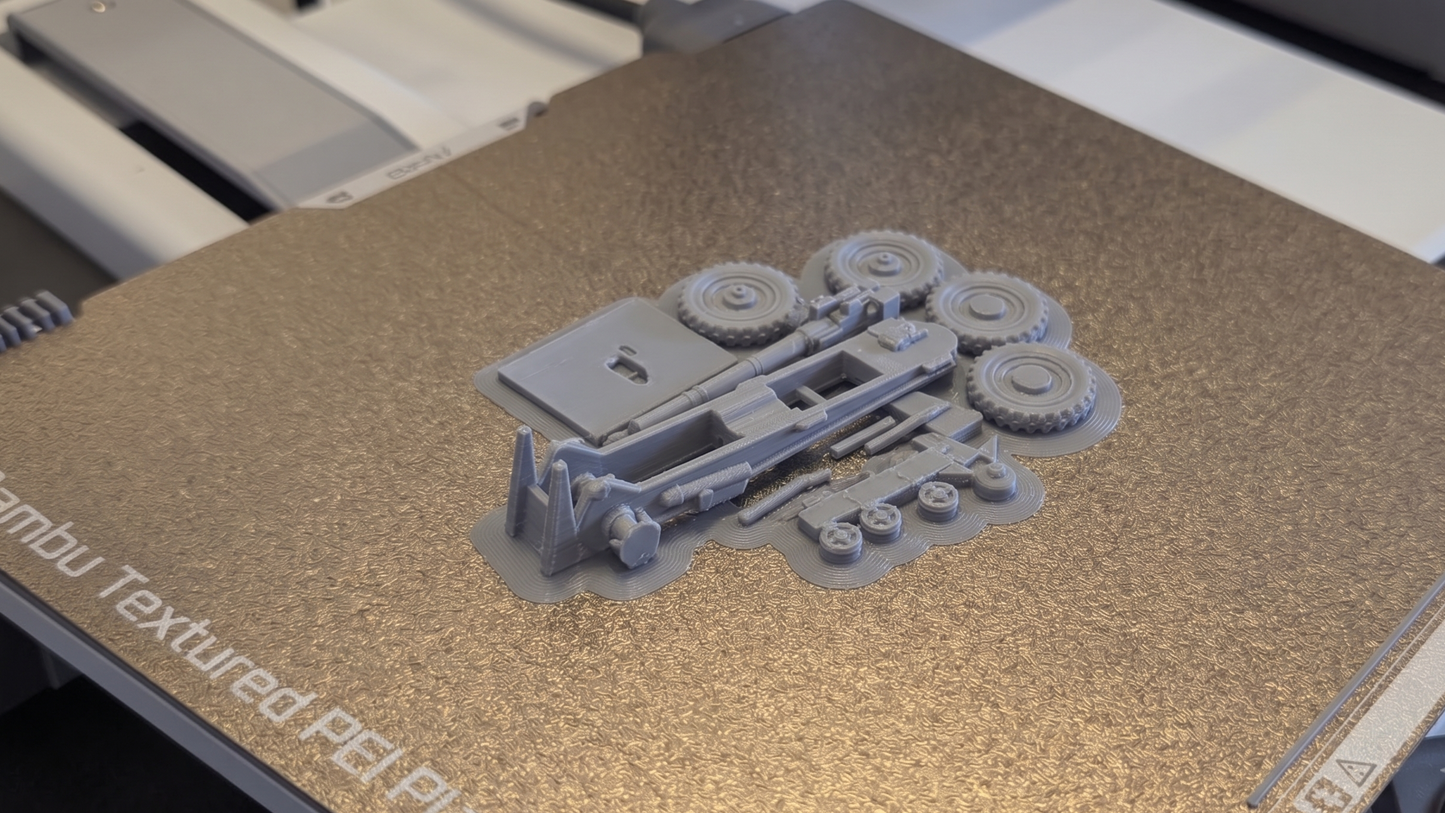 7-33 Sowjetische Panzerabwehrkanone