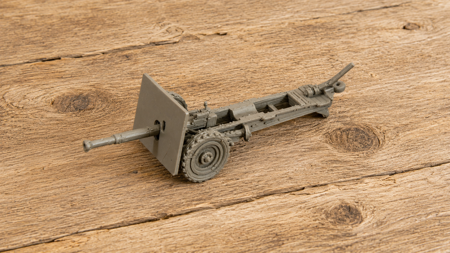 7-33 Sowjetische Panzerabwehrkanone