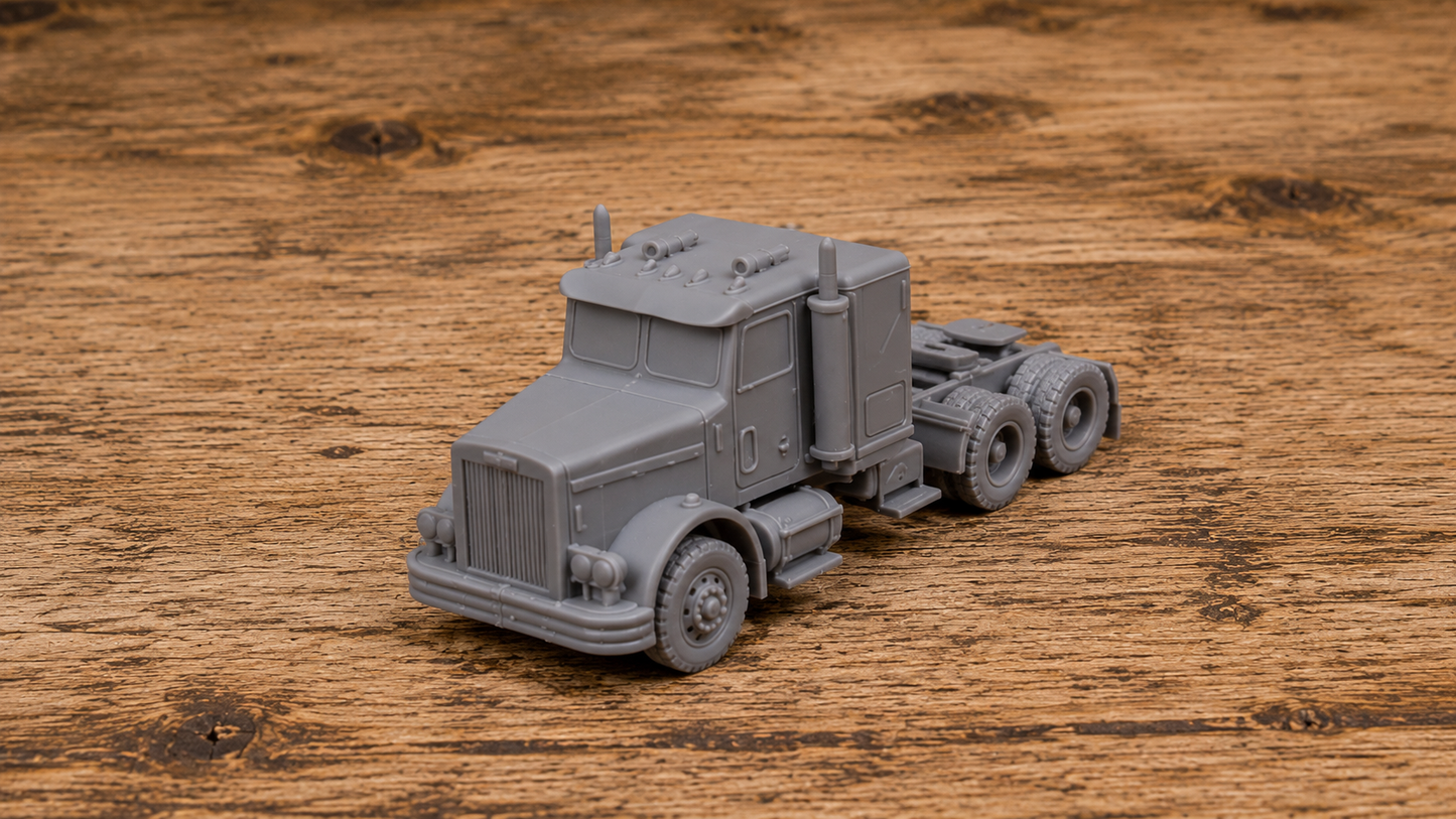 70s Styled US Truck wahlweise mit 48ft Trailer