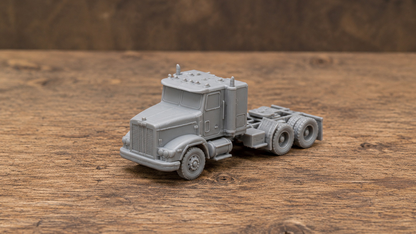 90s Styled US Truck wahlweise mit 48ft Trailer