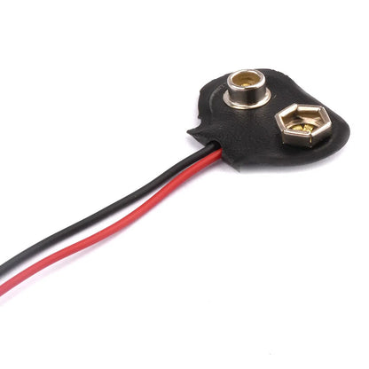 3x Krokodilklemme Batterie-Clip für 9V Block Batterie