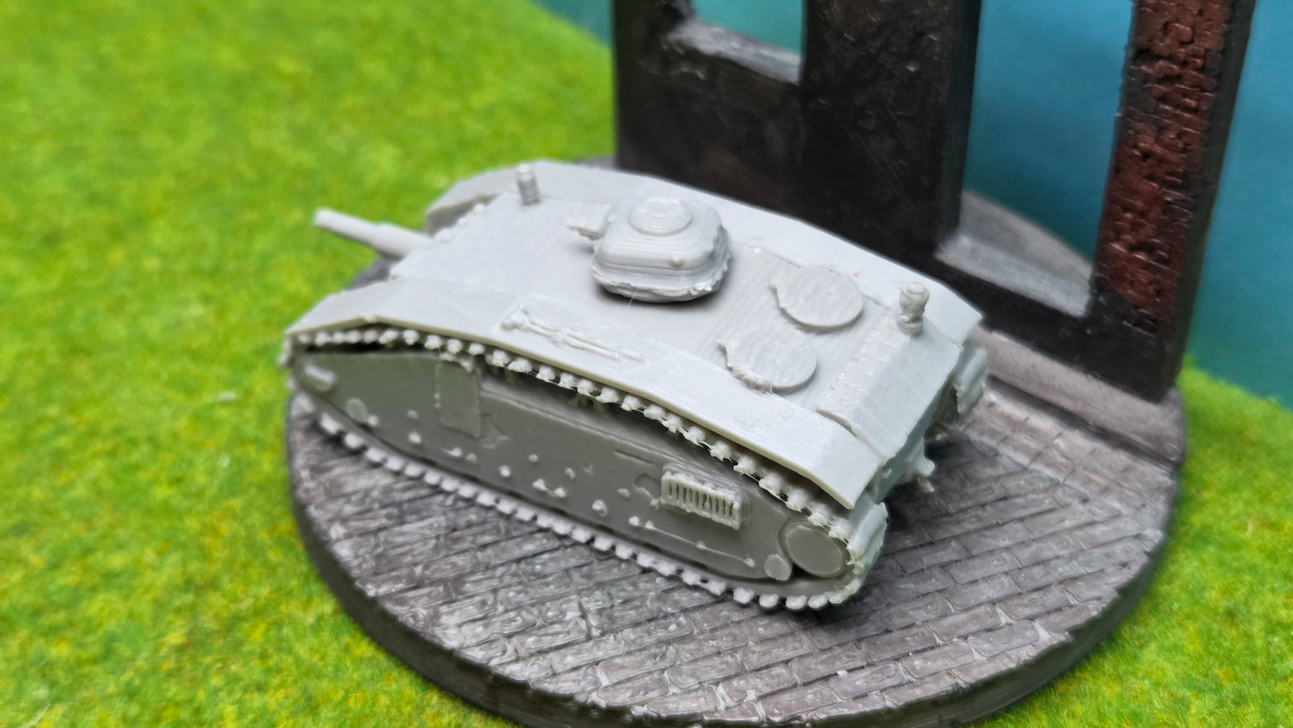 ARL V39 (V939 40) französischer Prototyp Panzer mit 75mm