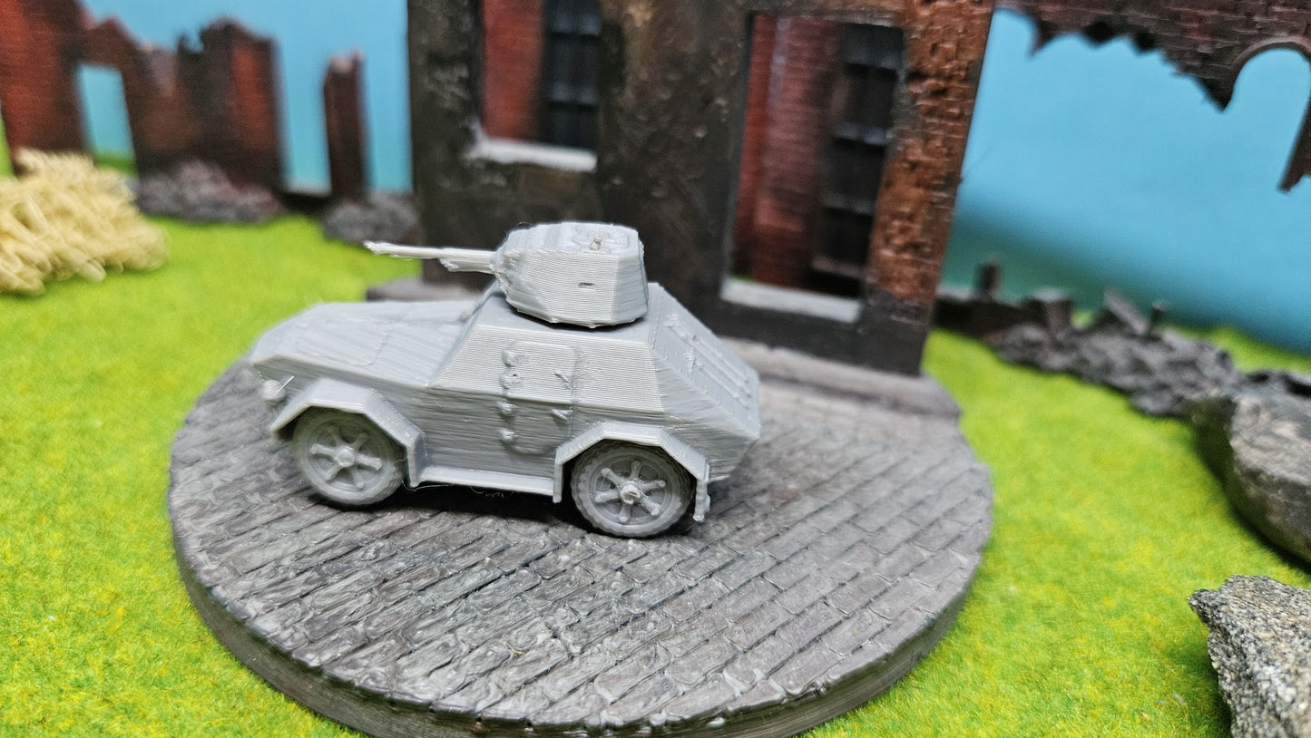 Autoblinda AS 43 italienisches Panzerfahrzeug