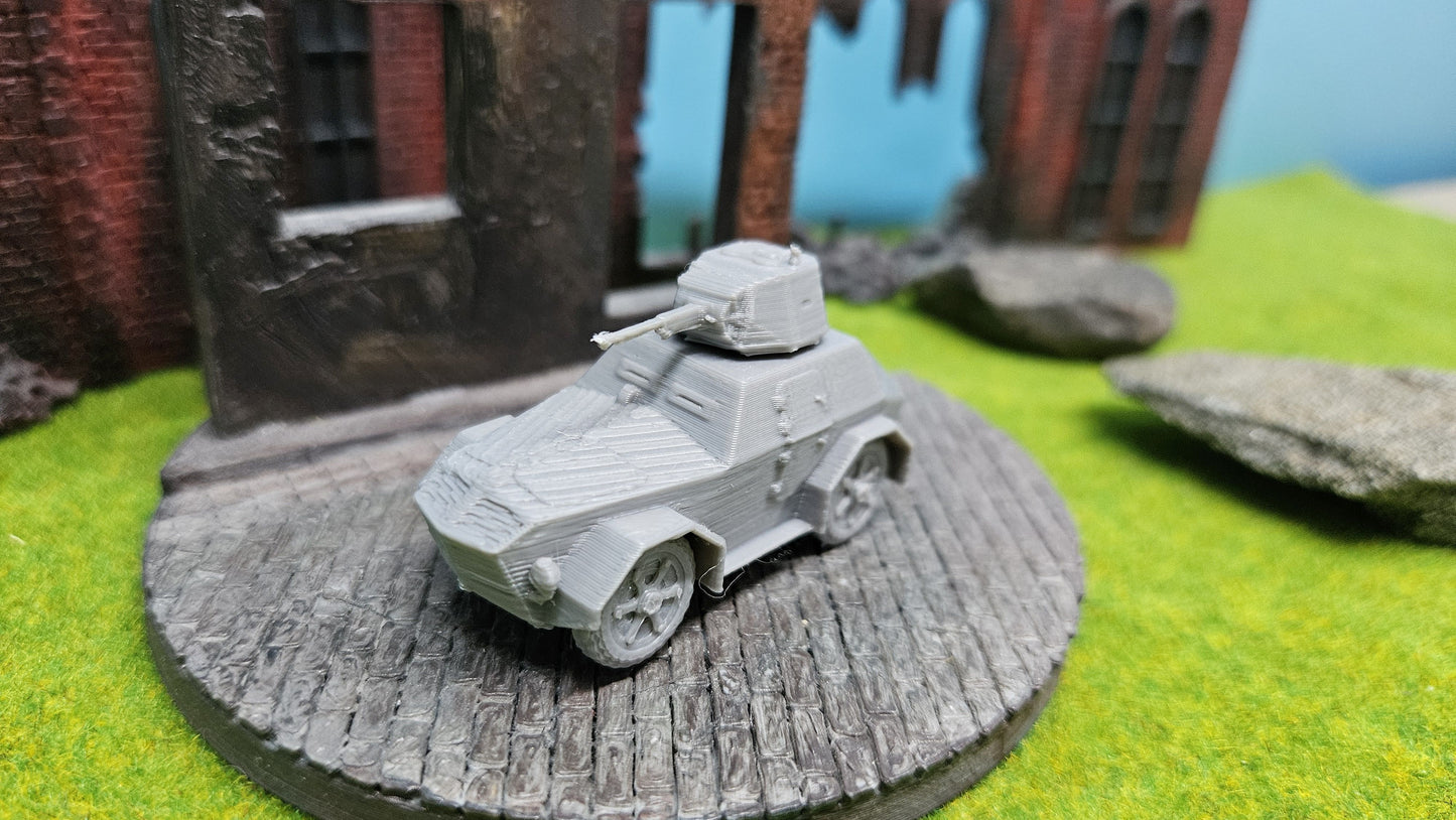Autoblinda AS 43 italienisches Panzerfahrzeug