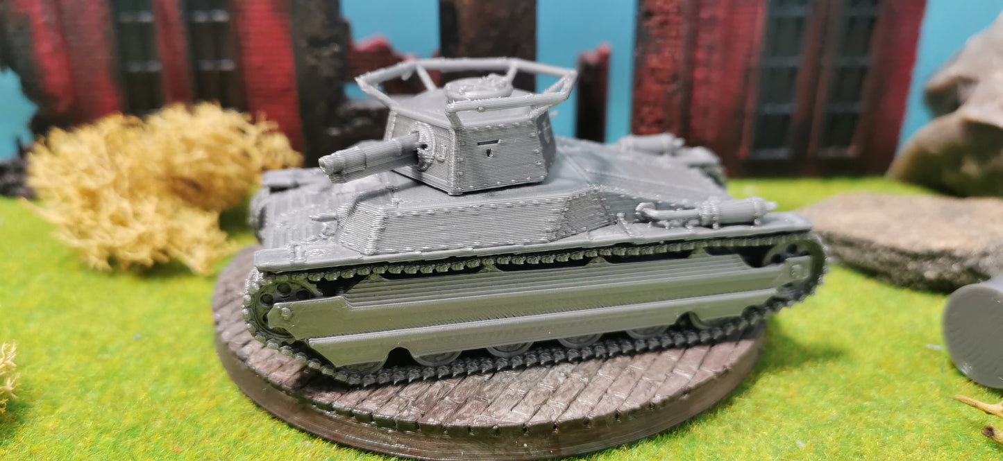 Aichi-96 schwerer Japanischer Prototyp Panzer