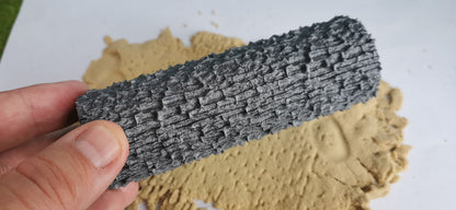 Kopfsteinpflaster #3 "Alte Pflasterstraße" Strukturroller Modellbau