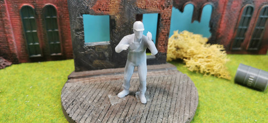 Schiffscrew Schlepper Deckscrew Arbeiter Figuren - unbemalt