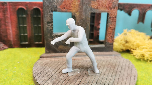 Schiffscrew Schlepper Deckscrew Arbeiter Figuren - unbemalt