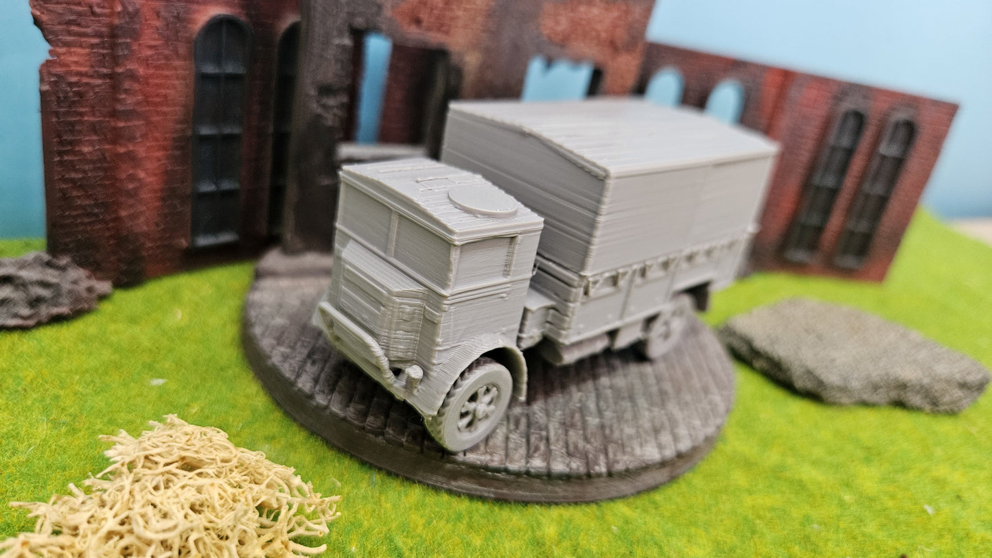 Austin K5 LKW mit Kastenaufbau