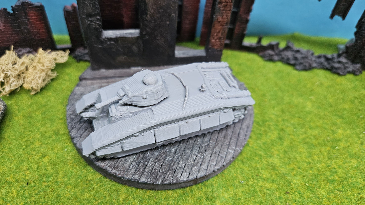 Char de bataille B1 ter Prototyp Panzer