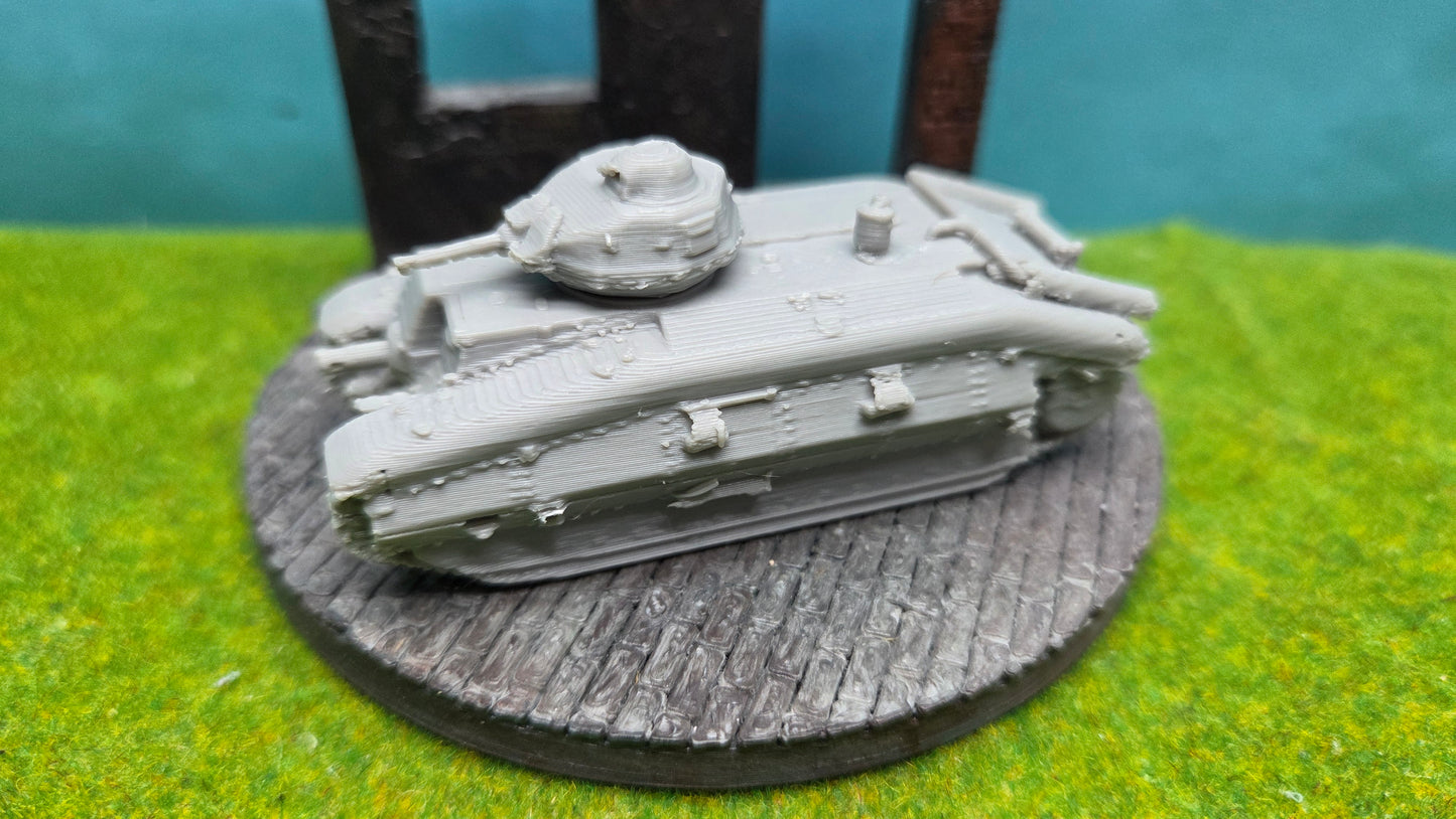 Char de bataille B1 ter Prototyp Panzer