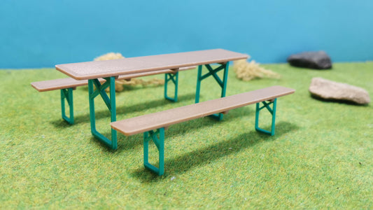 Bierzeltgarnitur als Bausatz für Feste, Feiern uvm.